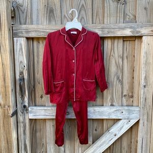 Lily Silk PJ set kids size 14